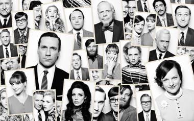 Mad memories: The stars of Mad Men prepare to say goodbye.